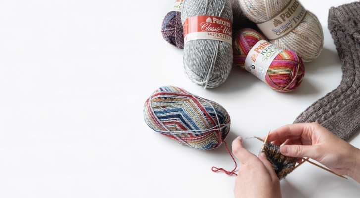 Image of Learn to Knit Slouchy Socks thumbnail