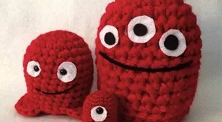 Image of Monster Plushies by Crafty Is Cool thumbnail
