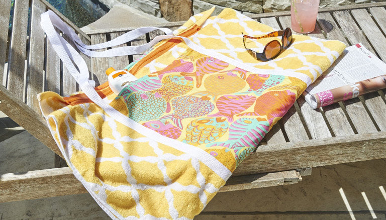 Image of DIY Beach Towel Tote thumbnail