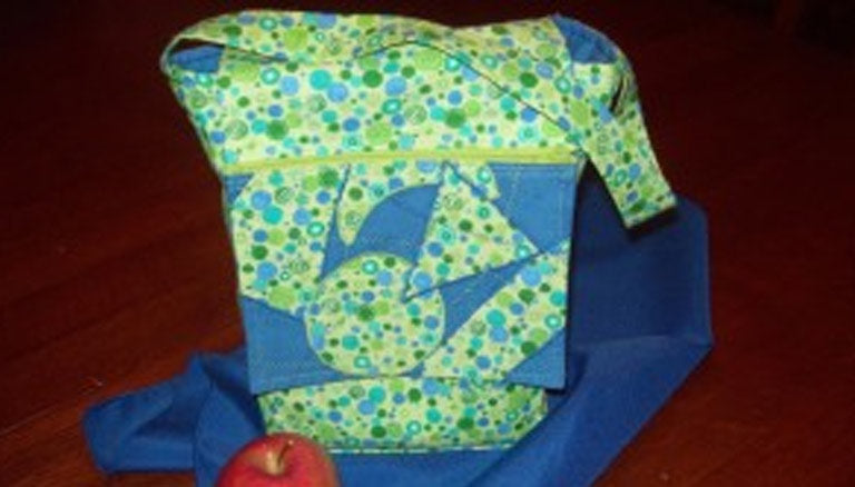 Image of Crazy Quilted Lunch Bag thumbnail