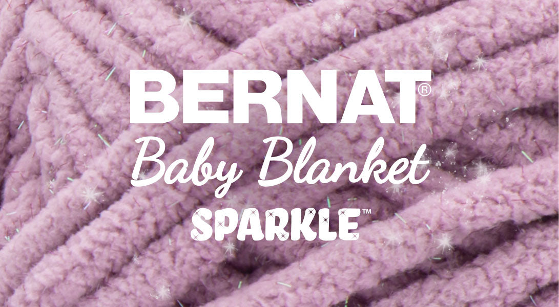 Yarn Bernat Baby Blanket Sparkle Yarn 10.5oz Skein Planetary