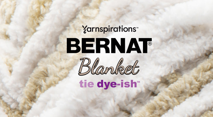 Bernat Blanket Tie Dye Ish Yarn Blue Skies