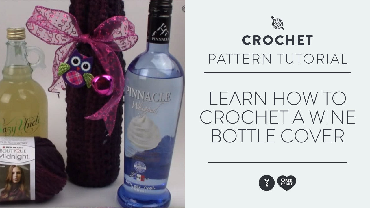 Image of Learn How to Crochet A Wine Bottle Cover thumbnail