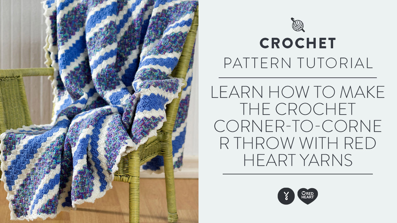 Image of Learn How to Make the Crochet Corner-to-Corner Throw thumbnail