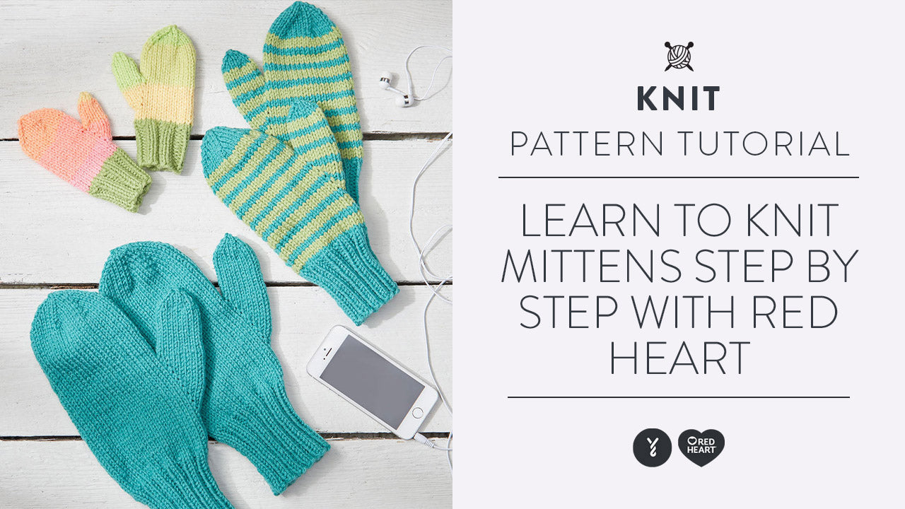 Image of Learn to Knit Mittens Step by Step thumbnail