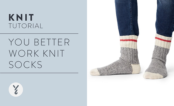 Image of You Better Work Knit Socks thumbnail