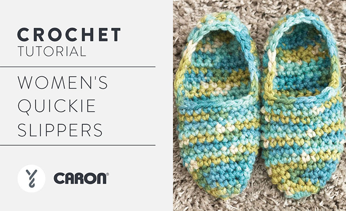Image of Women's Quickie Crochet Slippers thumbnail