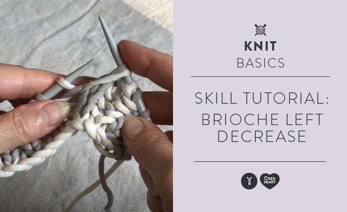 Image of Knit Brioche Left Decrease thumbnail
