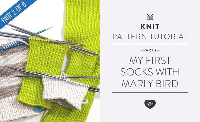 Image of My First Socks with Marly Bird Part 2 of 6 KAL thumbnail