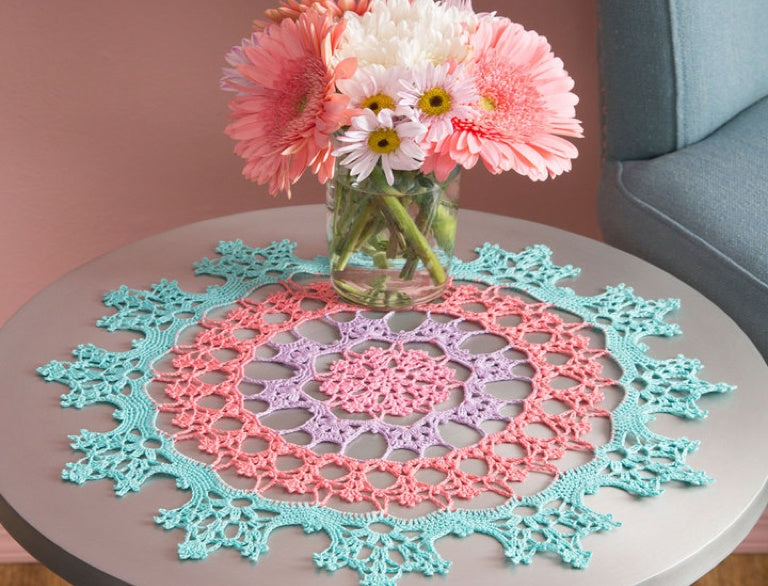 joy-of-doilies-yarnspirations for Free Printable Crochet Doily Patterns Joy of Doilies | Yarnspirations for Free Printable Crochet Doily Patterns