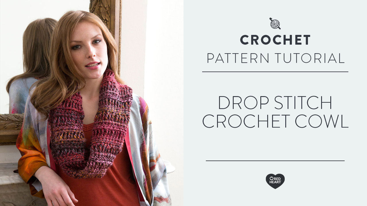 Image of Drop Stitch Crochet Cowl thumbnail