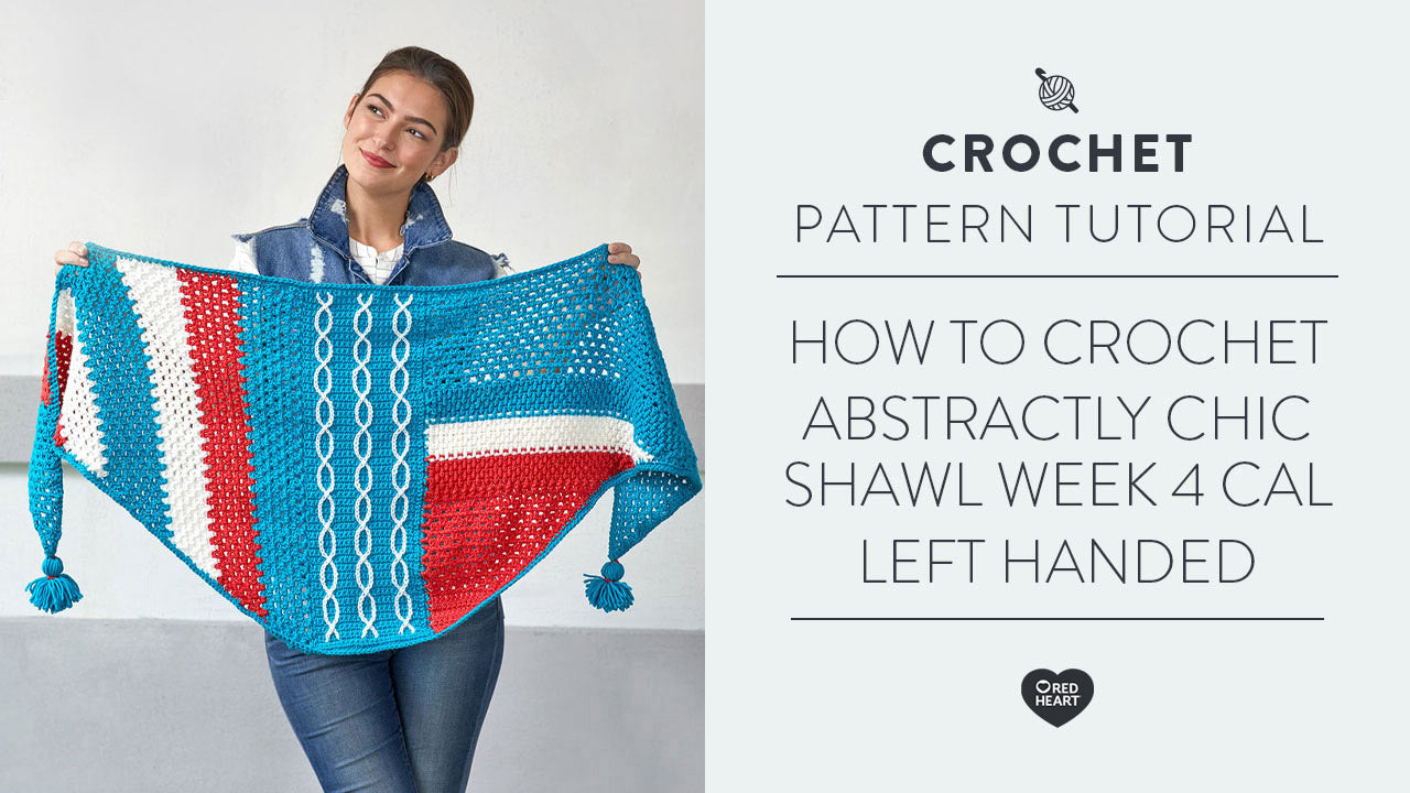 Image of How to Crochet Abstractly Chic Shawl | Week 4 CAL thumbnail