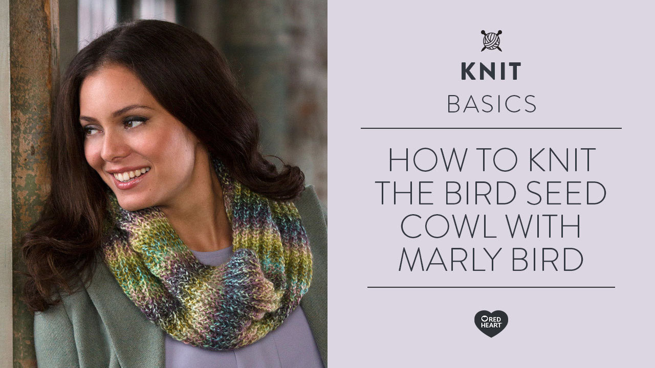 Image of How to Knit the Bird Seed Cowl with Marly Bird thumbnail