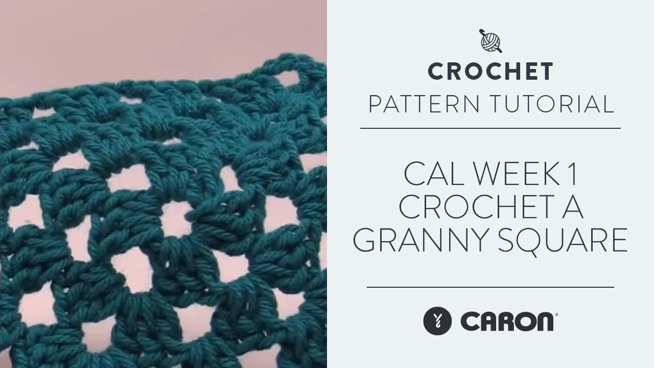 Image of CAL Week 1 Crochet a Granny Square thumbnail
