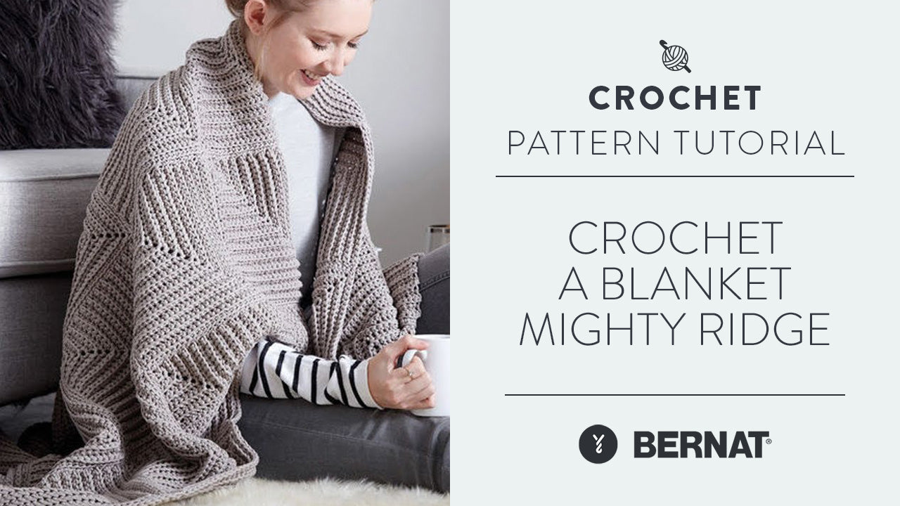 Image of Crochet a Blanket: Mighty Ridge thumbnail