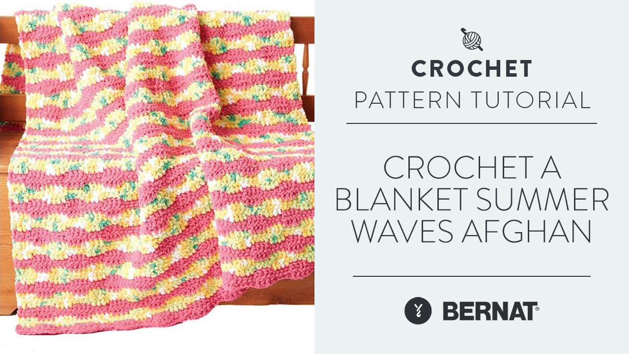 Image of Crochet a Blanket: Summer Waves Afghan thumbnail