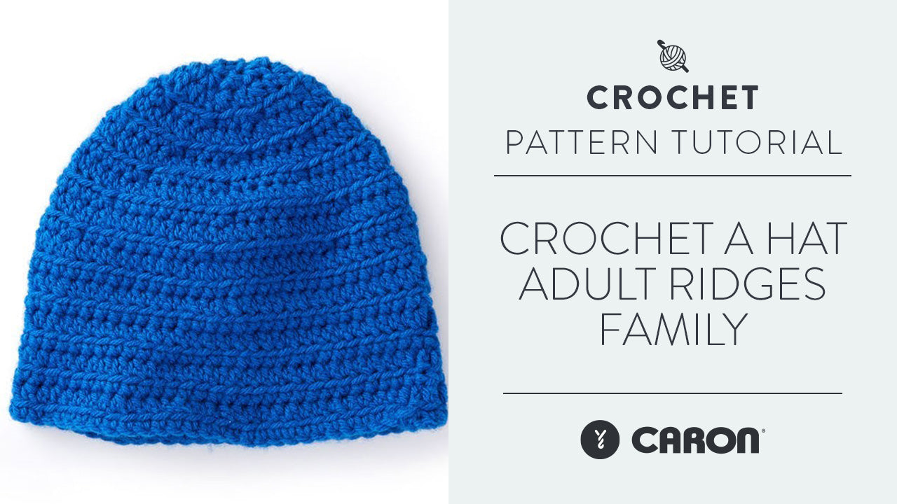 Image of Crochet A Hat: Adult Ridges Family thumbnail