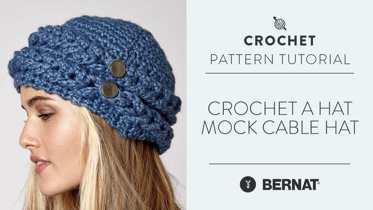 Image of Crochet A Hat: Mock Cable Hat thumbnail