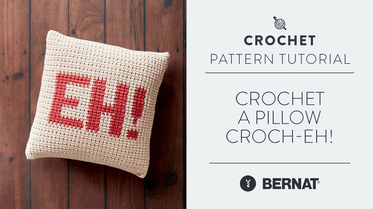 Crochet a Pillow: Croch-EH! Pillow