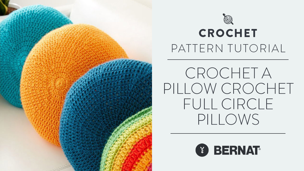Image of Crochet a Pillow: Crochet Full Circle Pillows thumbnail