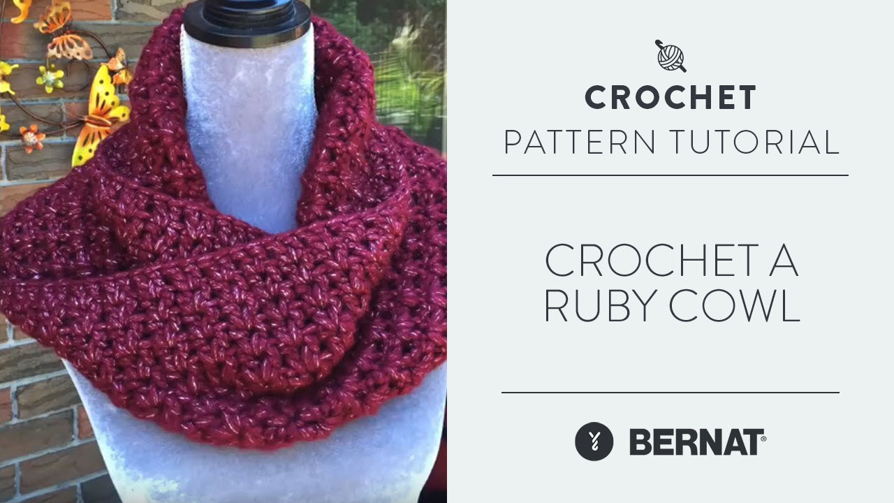 Image of Crochet A Ruby Cowl thumbnail