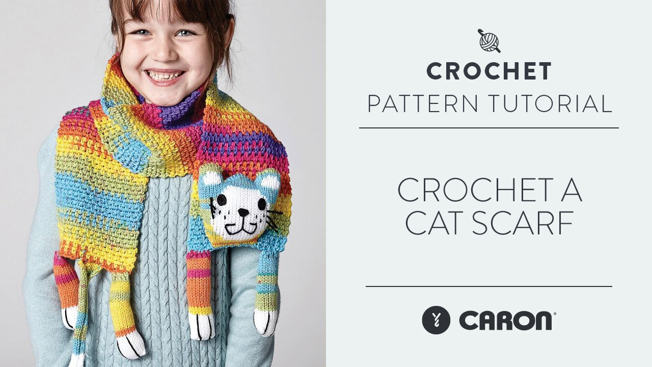 Image of Crochet A Scarf: Cat Scarf thumbnail