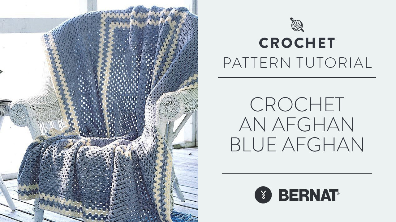 Image of Crochet an Afghan: Blue Afghan thumbnail