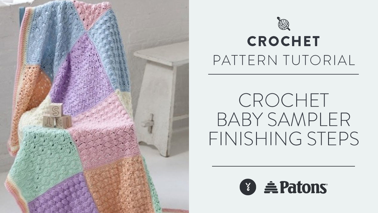 Image of Crochet Baby Sampler: Finishing Steps thumbnail
