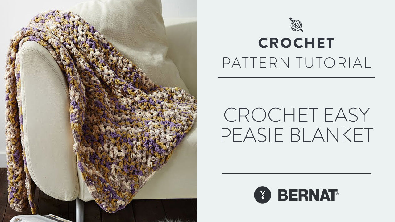 Image of Crochet Easy Peasie Blanket thumbnail