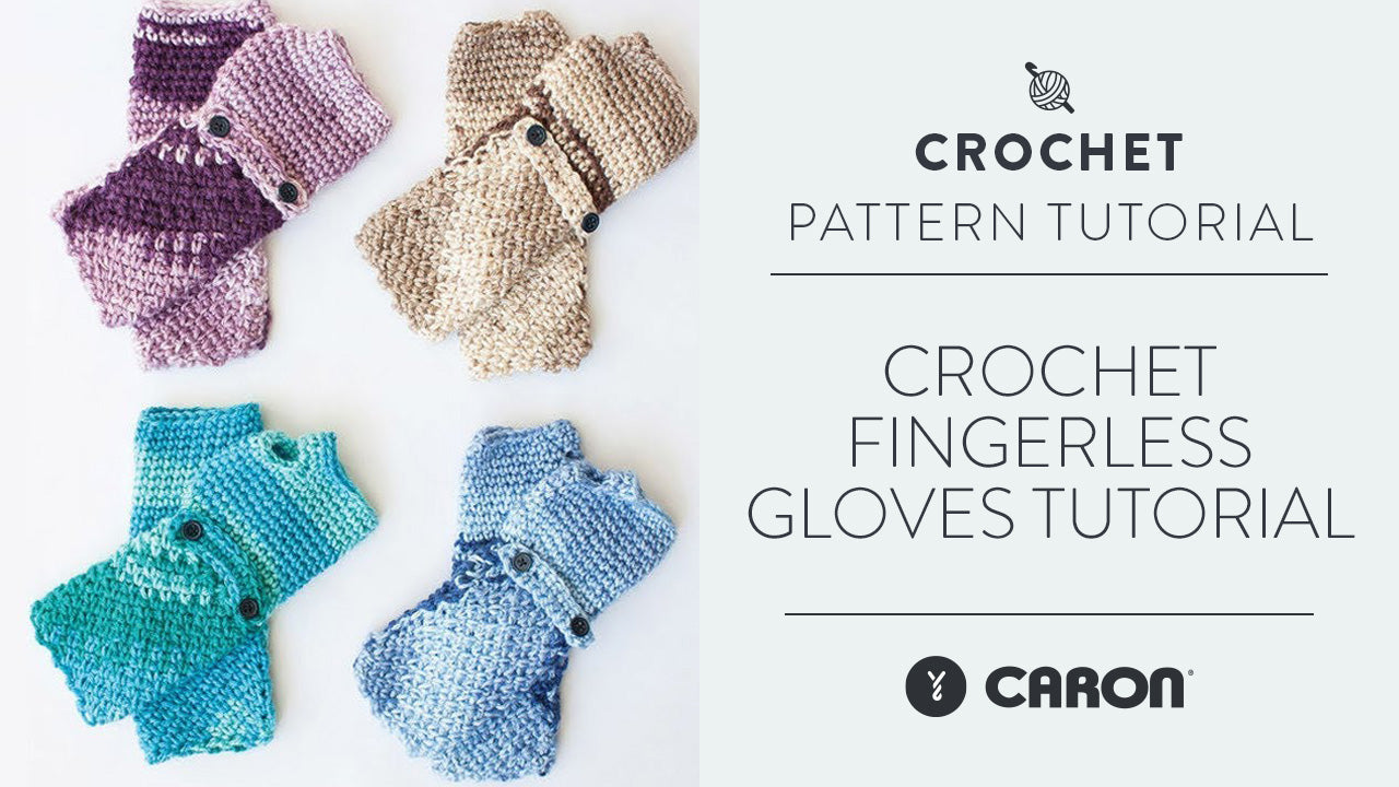 Image of Crochet Fingerless Gloves Tutorial thumbnail