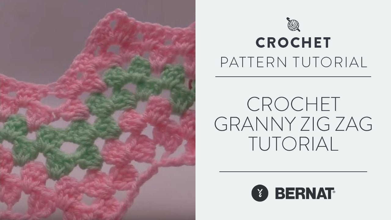 Image of Crochet Granny Zig Zag Tutorial thumbnail
