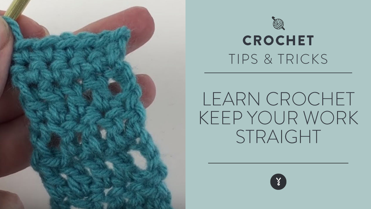 Image of Crochet: Keep your work straight thumbnail