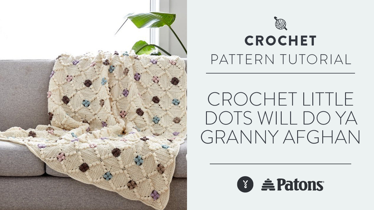 Image of Crochet Little Dots Will Do Ya Granny Afghan thumbnail