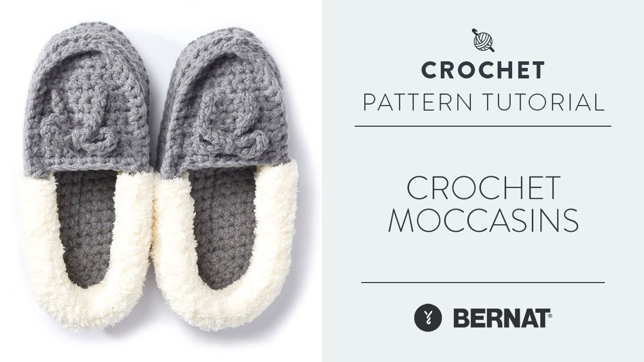 Image of Crochet Moccasins thumbnail