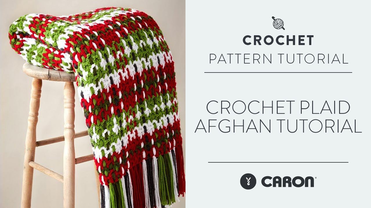 Image of Crochet Plaid Afghan Tutorial thumbnail