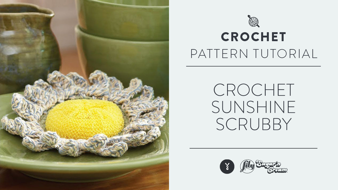 Image of Crochet Sunshine Scrubby thumbnail