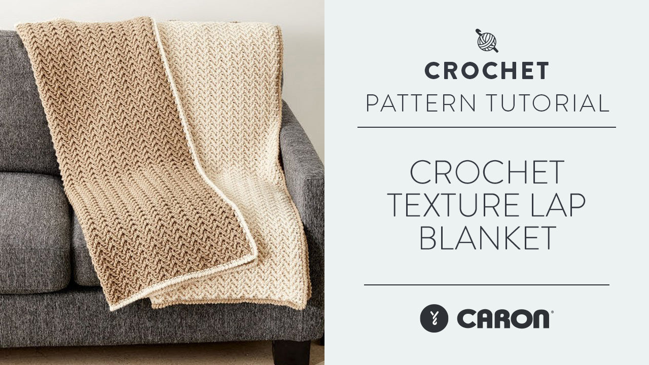 Image of Crochet: Texture Lap Blanket thumbnail