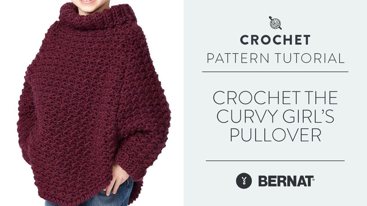 Image of Crochet the Curvy Girl's Pullover thumbnail