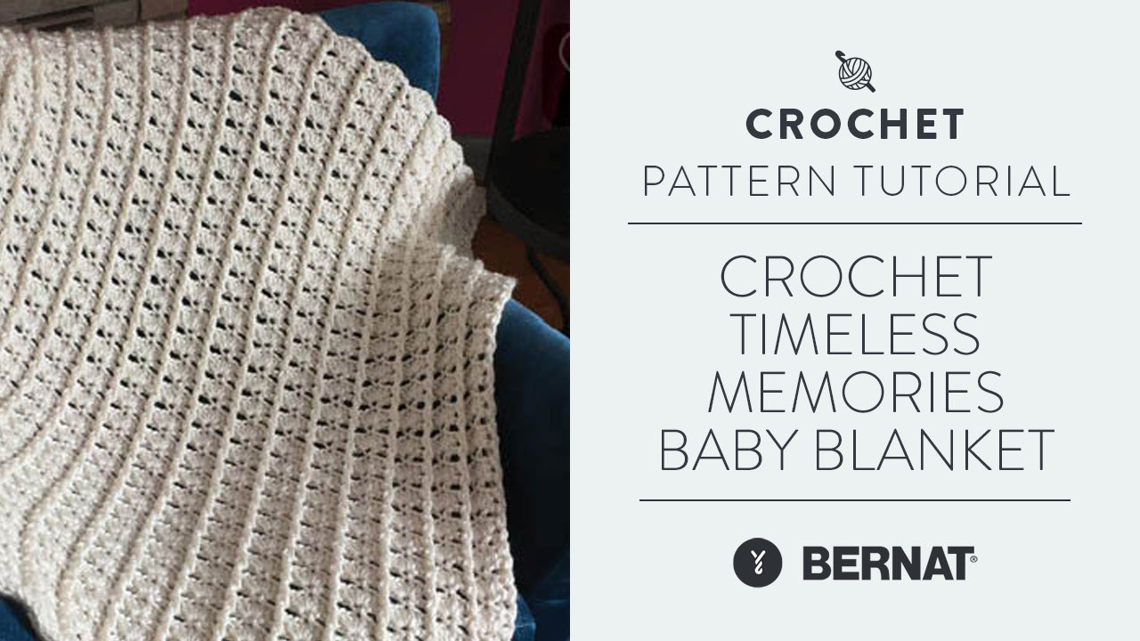 Image of Crochet Timeless Memories Baby Blanket Tutorial thumbnail