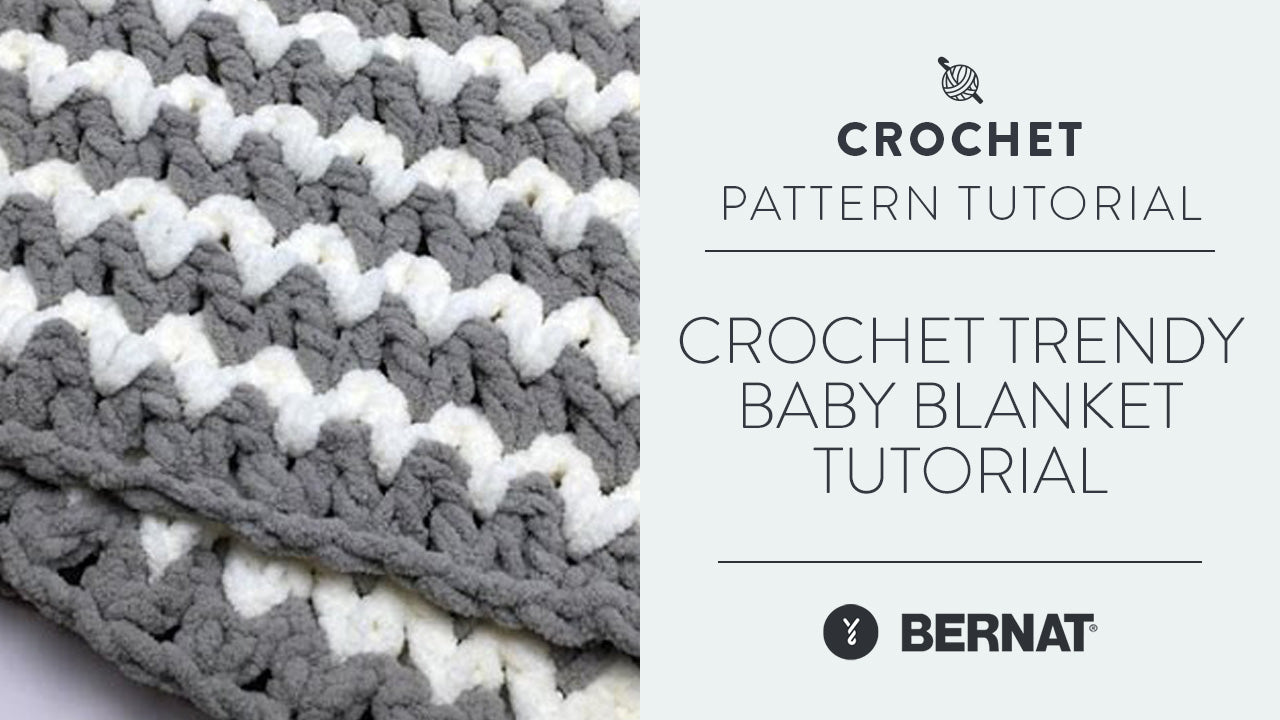 Image of Crochet: Trendy Baby Blanket Tutorial thumbnail
