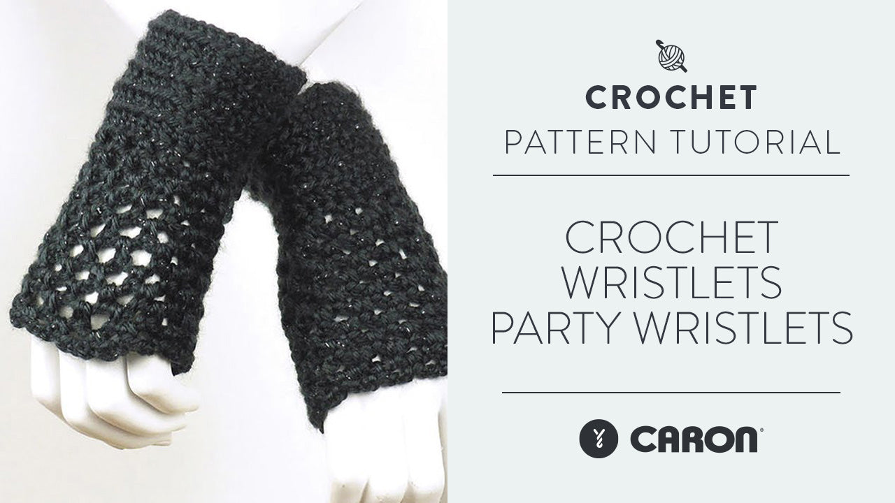 Crochet Wristlets Party Wristlets Yarnspirations