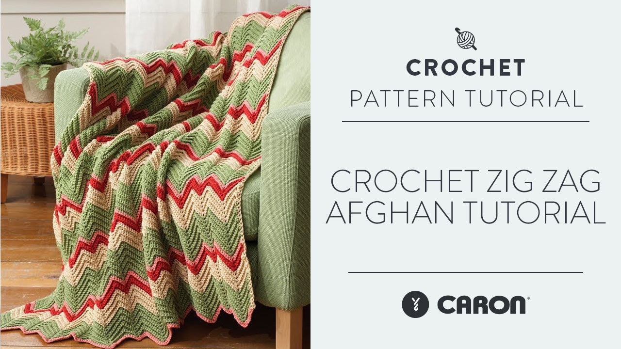 Image of Crochet Zig Zag Afghan Tutorial thumbnail