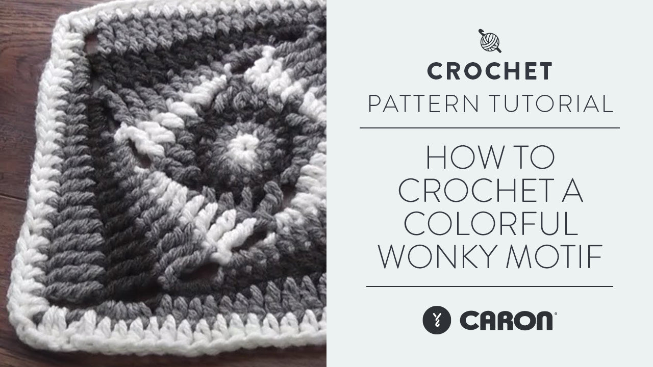 Image of How-To Crochet a Colorful Wonky Motif thumbnail