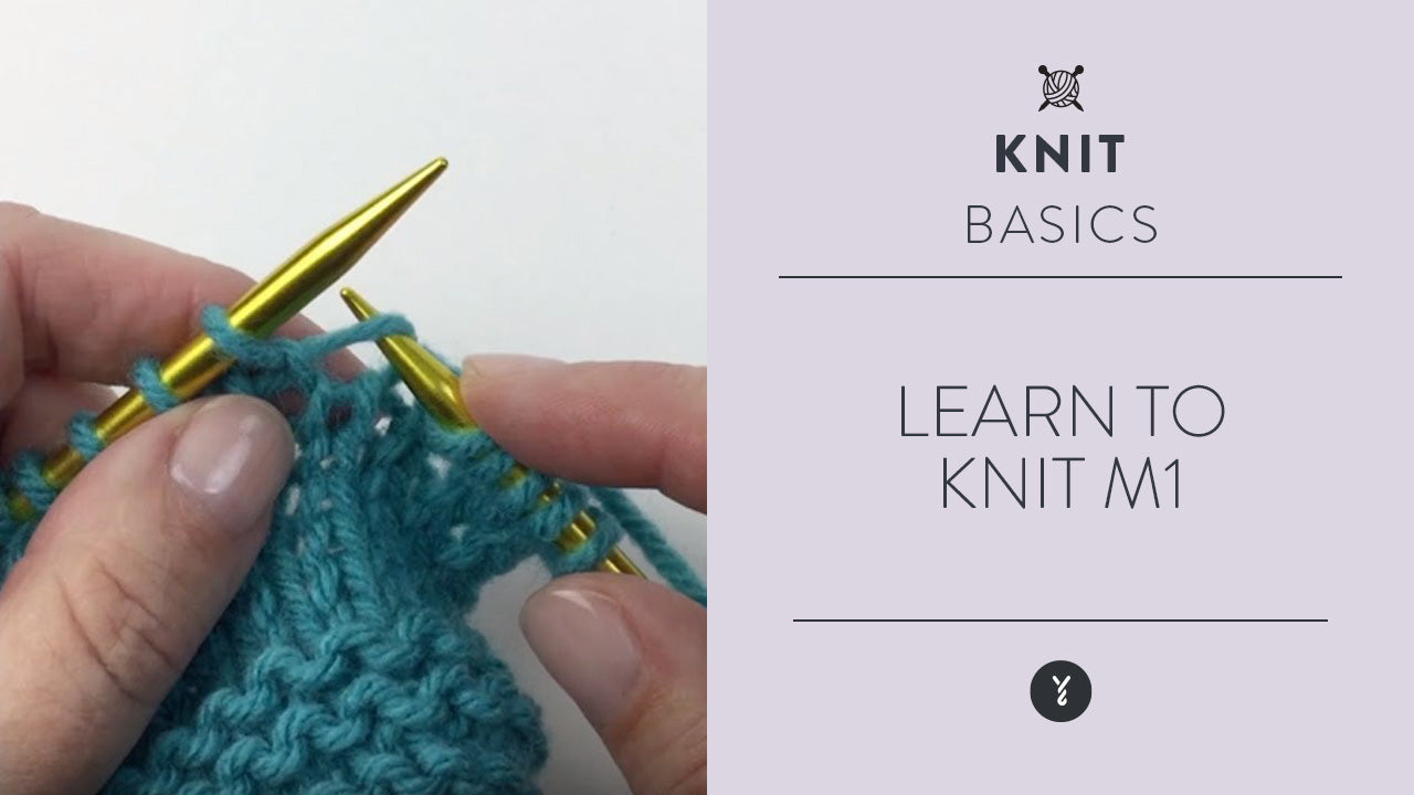 Learn to knit – How to knit stitch 