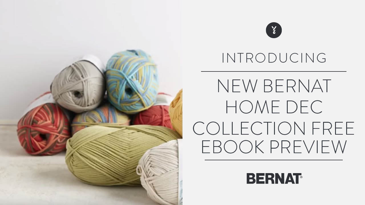 Image of New Bernat Home Dec Collection - Free eBook Preview thumbnail