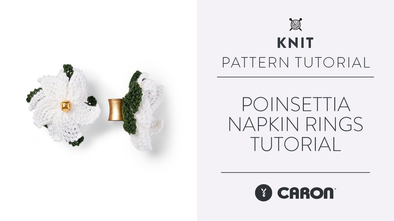 Image of Poinsettia Napkin Rings Tutorial thumbnail