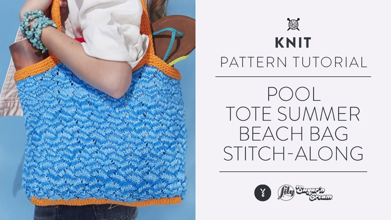 Image of Pool Tote - Summer Beach Bag Stitch-Along thumbnail