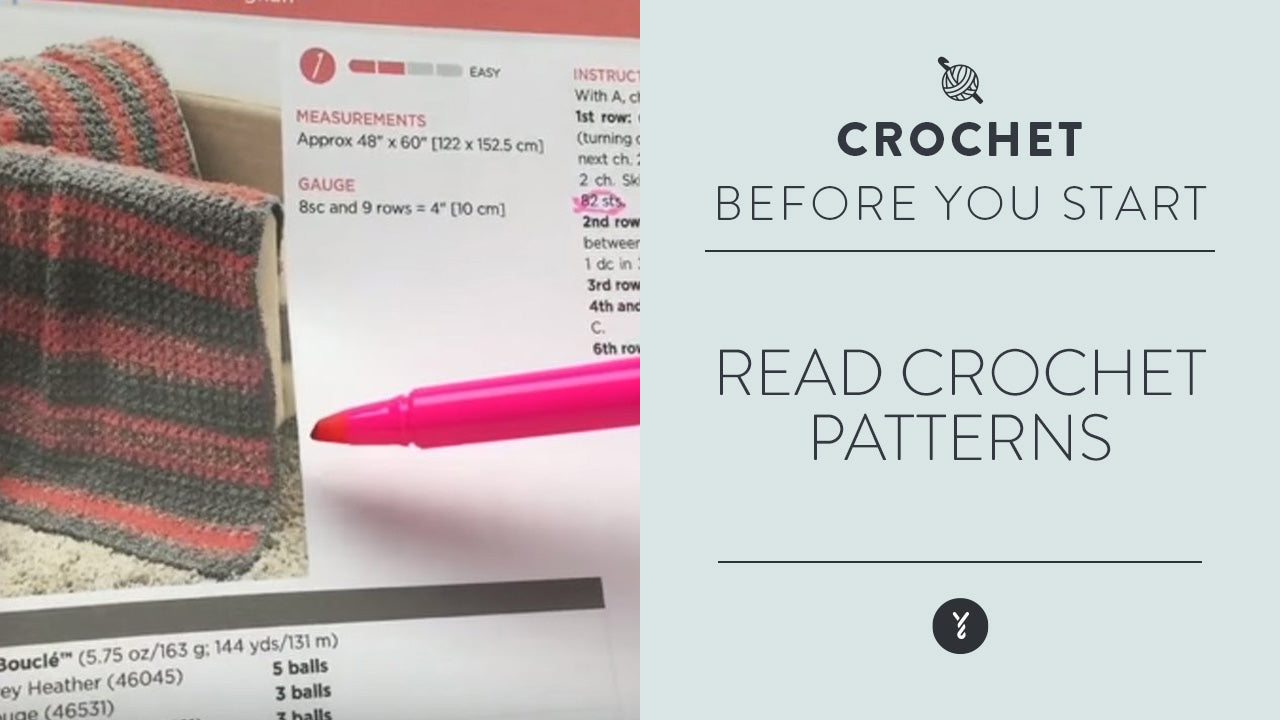 How To Read Crochet Patterns (Step By Step) - Easy Crochet Patterns