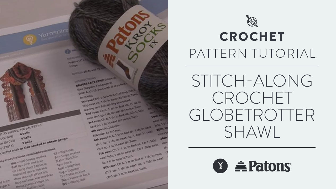 Image of Stitch-Along: Crochet Globetrotter Shawl thumbnail
