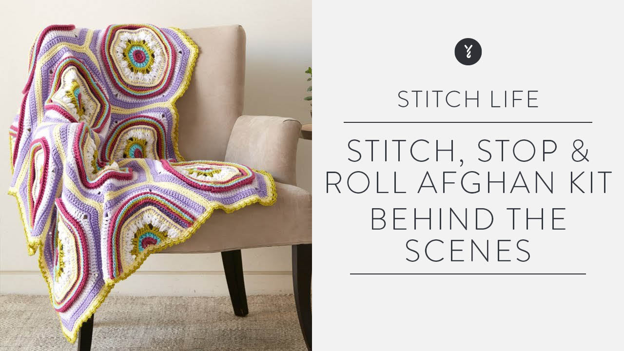 Image of Stitch, Stop & Roll Afghan Kit: Behind the Scenes thumbnail